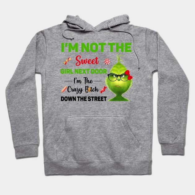 Funny Grinch Christmas Grinch Funny Gift Grinchmas Grinch Lovers Hoodie by Archer Expressionism Style